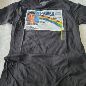 Superbad McLovin Drivers License Graphic T-shirt Mens Size Small New